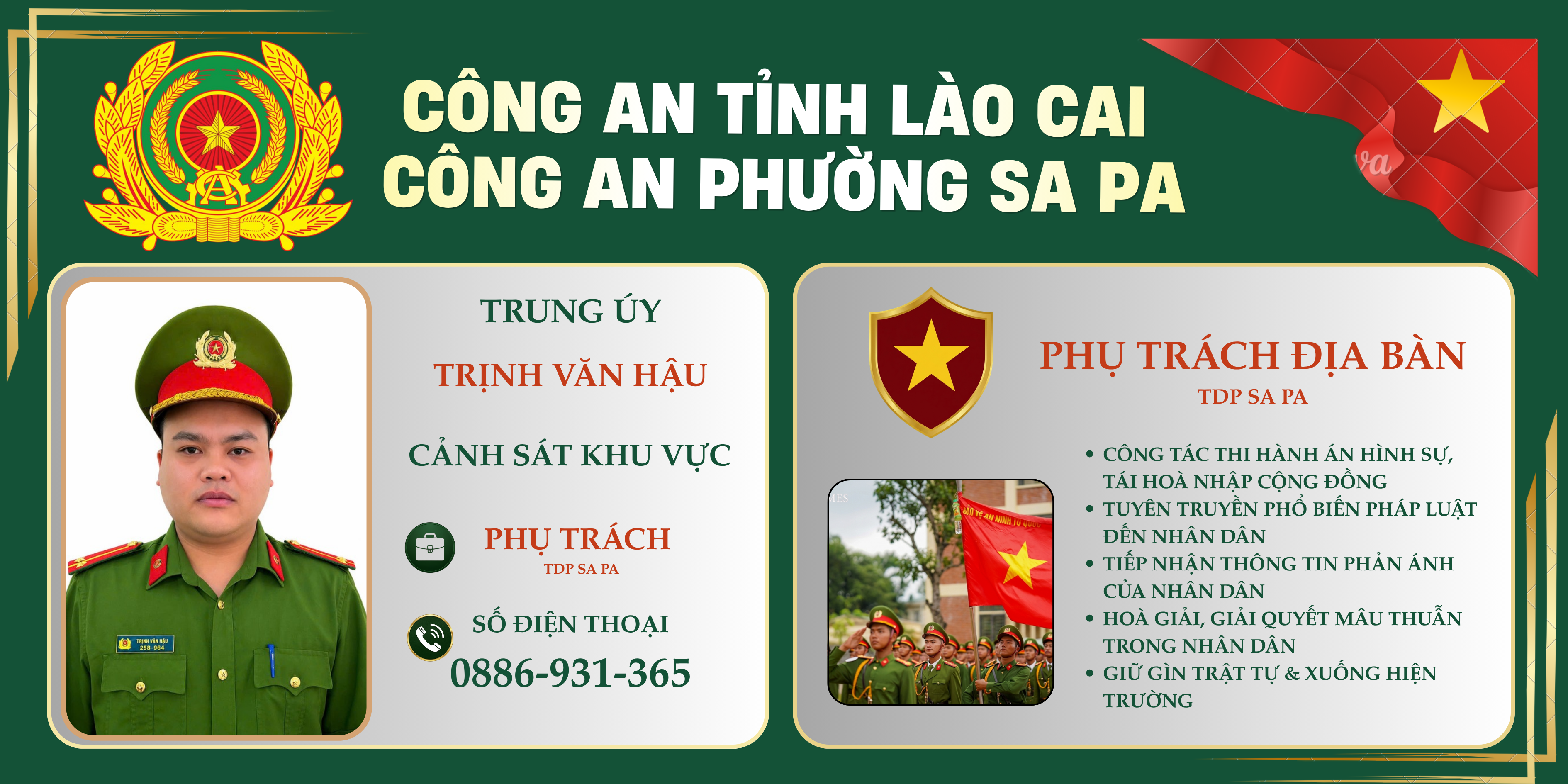 Tub ceev xwm cheeb tsam — Hu 088.693.1365